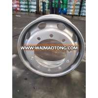 tubeless steel wheel rim for heavy truck 22.5x9.00