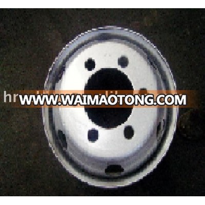 Tubeless Steel Wheel Rim for BPW,FUWA,YORK,ROR,BENZ,VOLVO